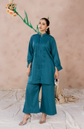 Teal Kurta Set