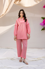 Elara Blush Co-Ord Set