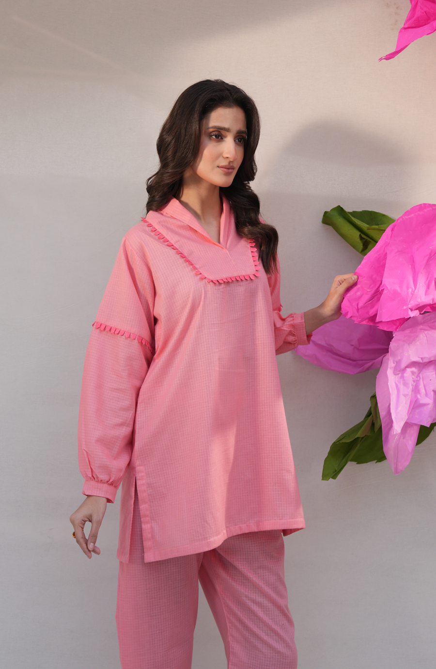 Elara Blush Co-Ord Set
