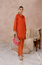 Saffron Noor Kurta Set